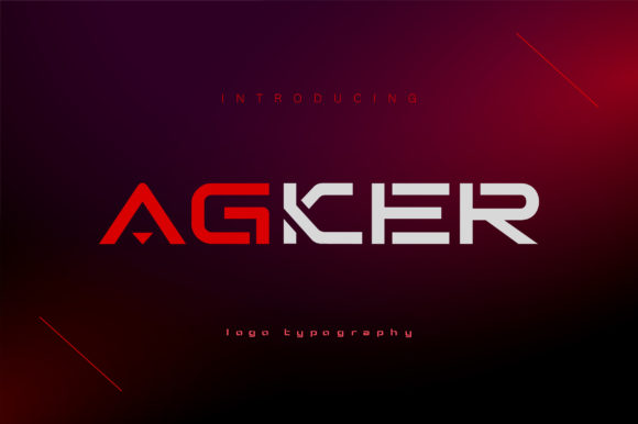 Agker Font: Bold Display for Web Design