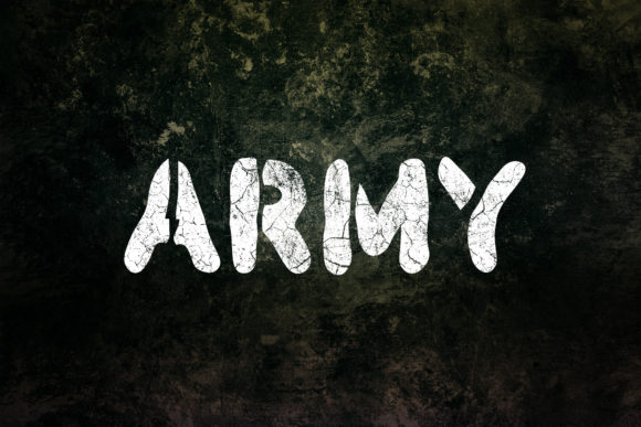 Army: A Bold Display Font for Editorial Impact
