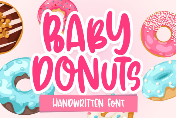 Baby Donuts: A Sweet Display Font for Happy Brands