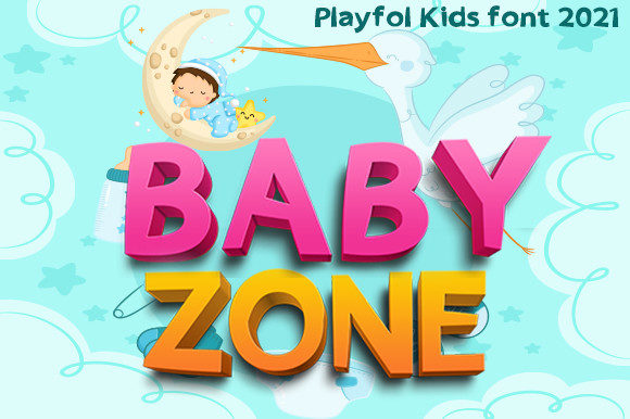Baby Zone Font for Web Design