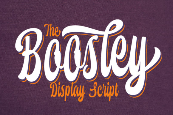 Boosley Font for Bold Branding