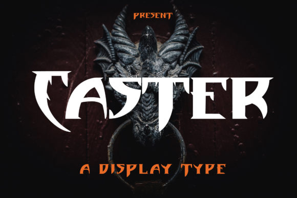 Caster: A Bold Display Font for Business