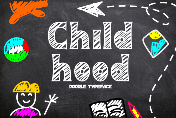 Child Hood: A Joyful Display Font for Authentic Branding