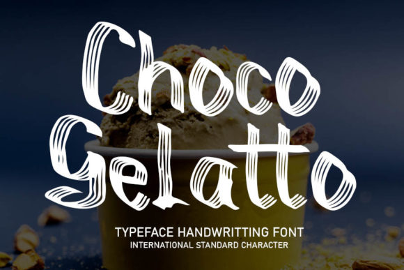 Choco Gelatto: A Playful Display Font for Modern Editorial Design