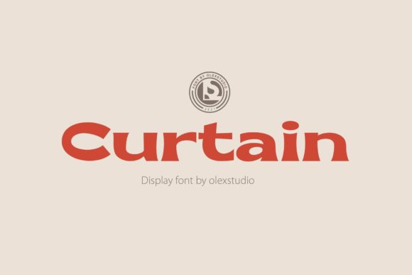 Curtain Font for Bold Web Design