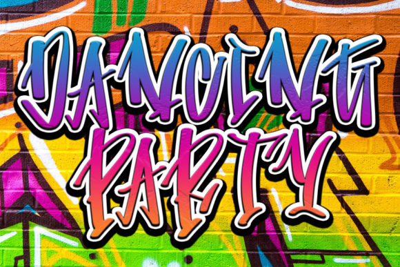 Dancing Party Font for Bold Web Design