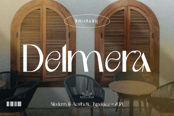 Delmera: A Bold Display Font for Creative Campaigns