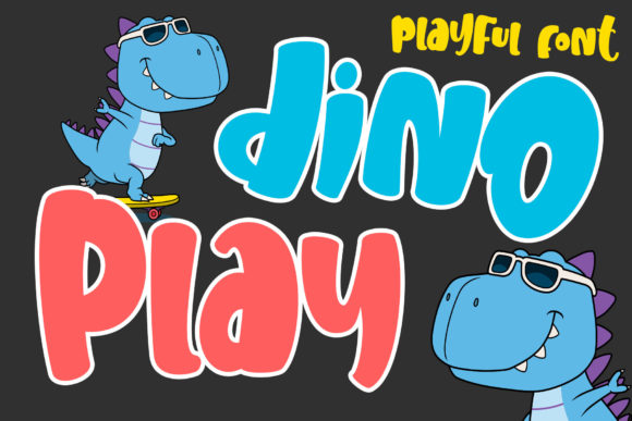 Dino Play Font Review: A Chunky Display for Kids