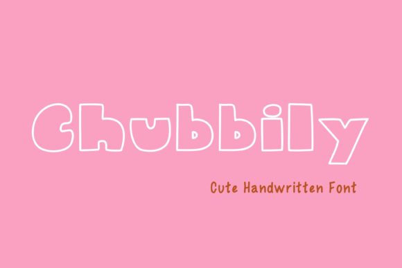 Elevate Web Design with the Chubbily Display Typeface