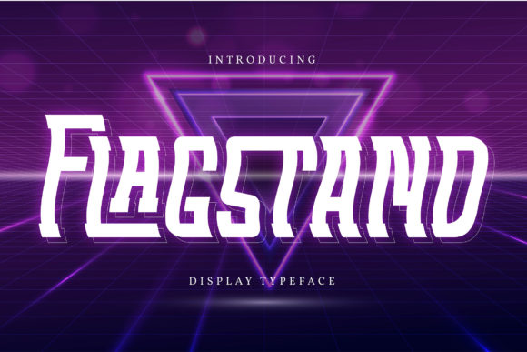 Flagstand: A Stylish Display Font