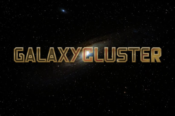 Galaxy Cluster Font Review for Bold Maker Branding