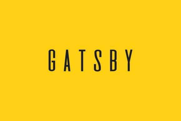 Gatsby Font for Web Design