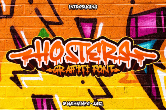 Hosters Font: Bold, Creepy, and Street-Ready