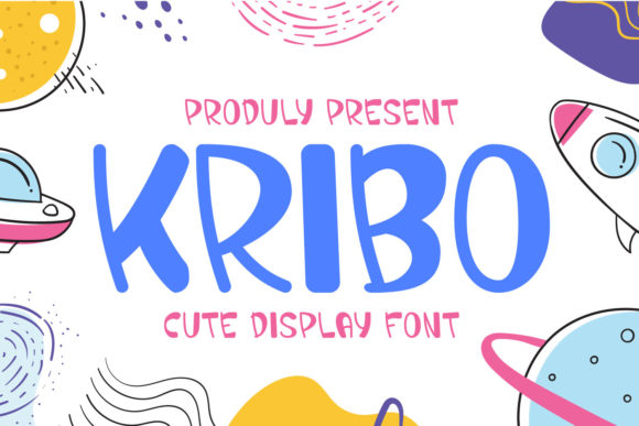 Kribo: A Quirky Display Font for Creative Projects