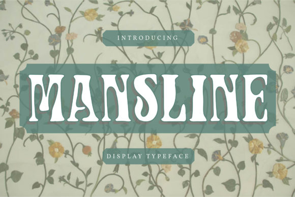 Mansline: A Bold Font for Business Branding