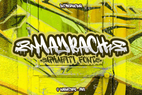 Maybach Font for Creative Design