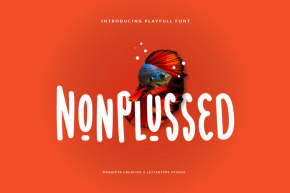 Nonplussed: The Playful Display Font for Modern Branding