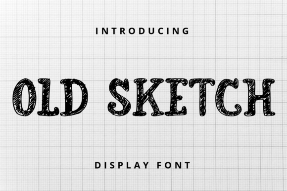 Old Sketch: A Bold Display Font for Editorial Life