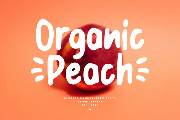 Organic Peach Font Review