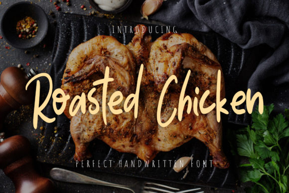 Roasted Chicken Font for Web Design