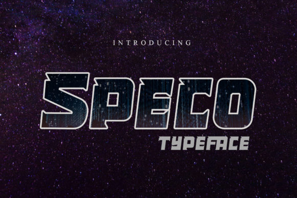Speco Font for Bold Campaigns