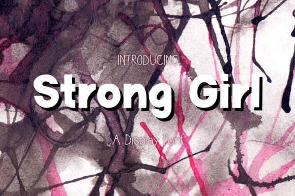 Strong Girl: A Neat Display Font for Modern Editorial Design