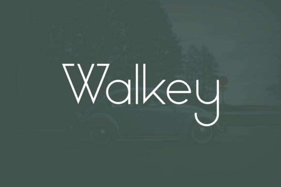 Walkey: The Modern Display Font for Elegant Brands